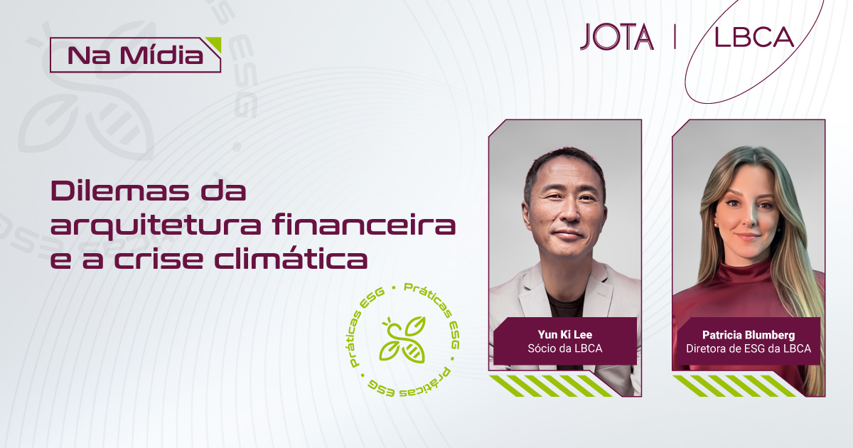 Dilemas da arquitetura financeira e a crise climática