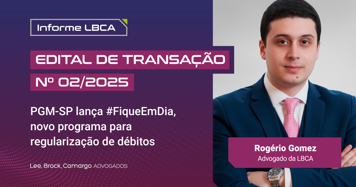 Novo Programa de Transação para Débitos Municipais – Edital PGM nº 2/2025