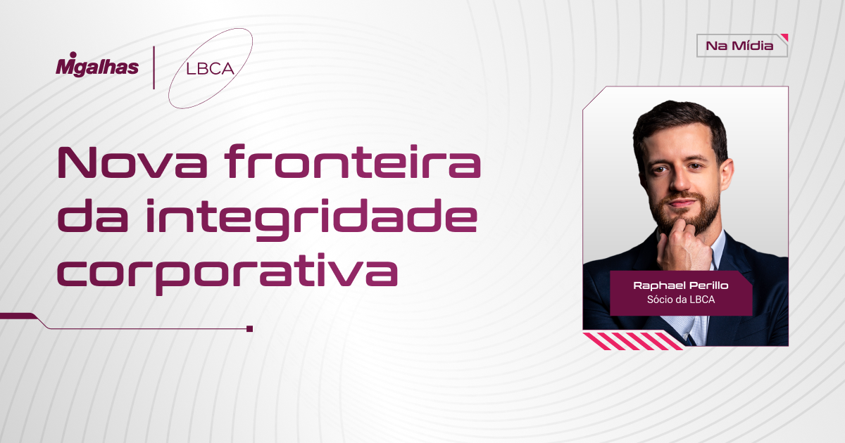 Nova fronteira da integridade corporativa