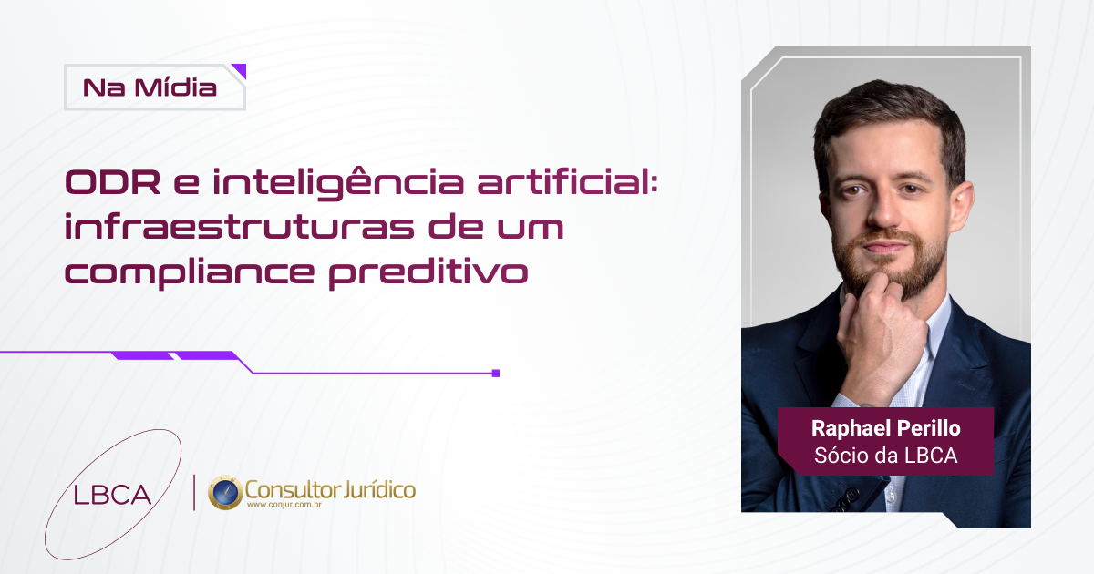 ODR e inteligência artificial: infraestruturas de um compliance preditivo