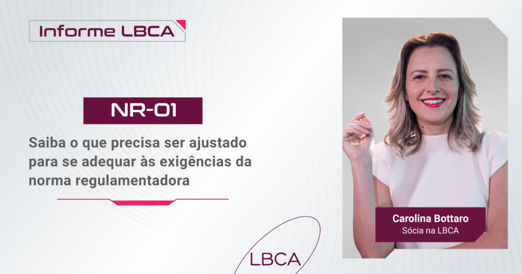 Saiba o que precisa ser ajustado para se adequar às exigências da NR-01 (2026)