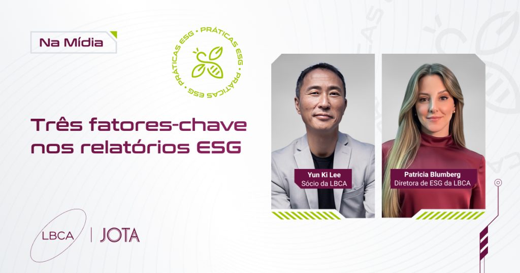Três fatores-chave nos relatórios ESG