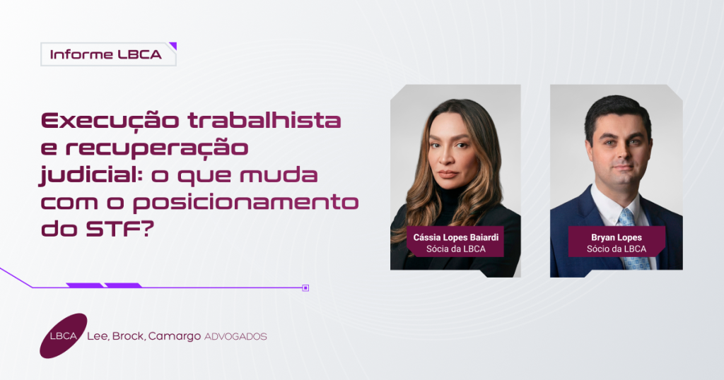 Execução trabalhista e recuperação judicial: o que muda com o posicionamento do STF