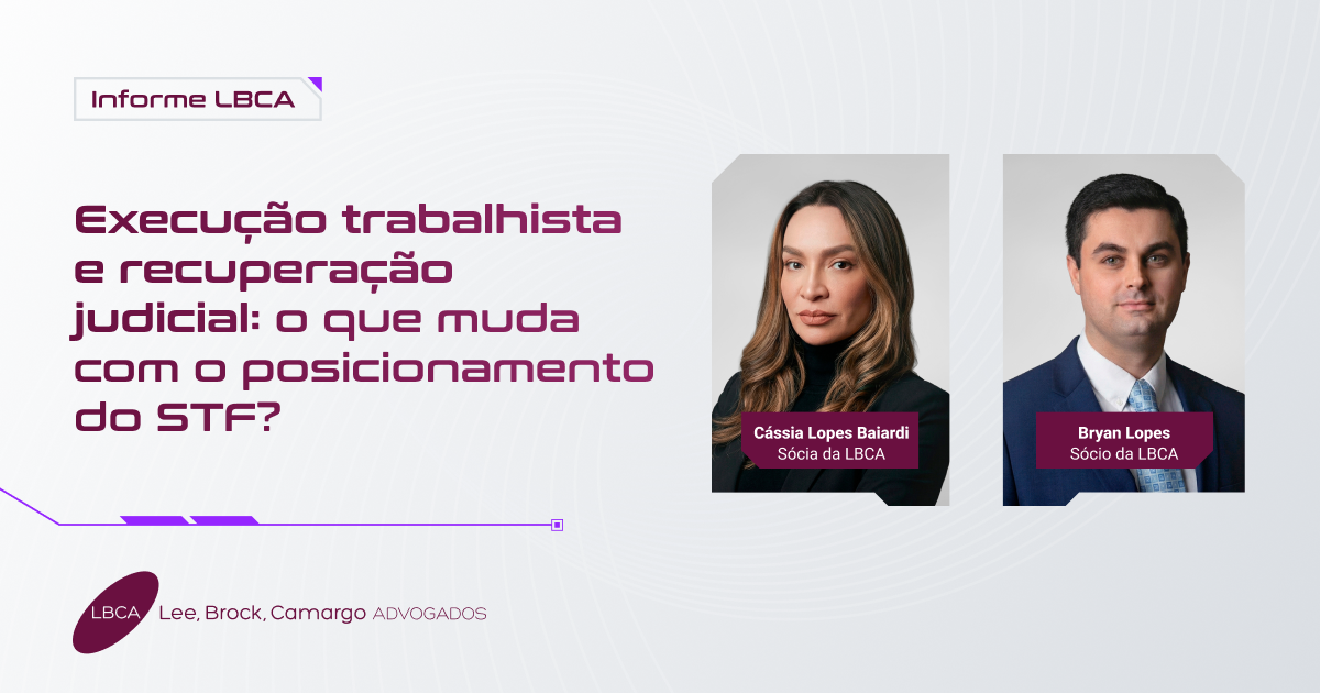 Execução trabalhista e recuperação judicial: o que muda com o posicionamento do STF