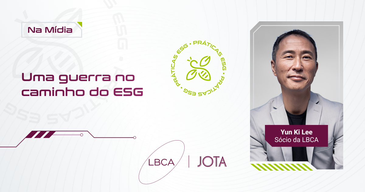 Uma guerra no caminho do ESG